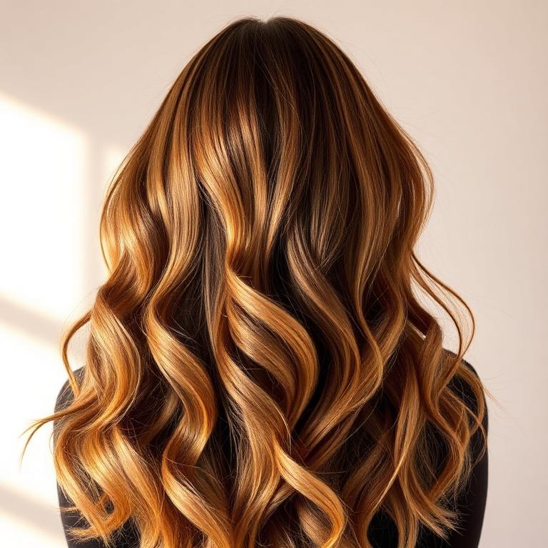 Golden Hour Bronde hair colour reference — The in-between shade: sunlit bronde with a lived-in root.